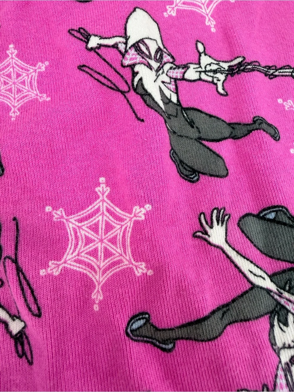 Hanna Andersson Spidey Adventures Spiderman Pink Pajamas 4 100